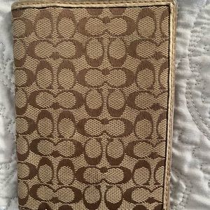 Coach passport holder